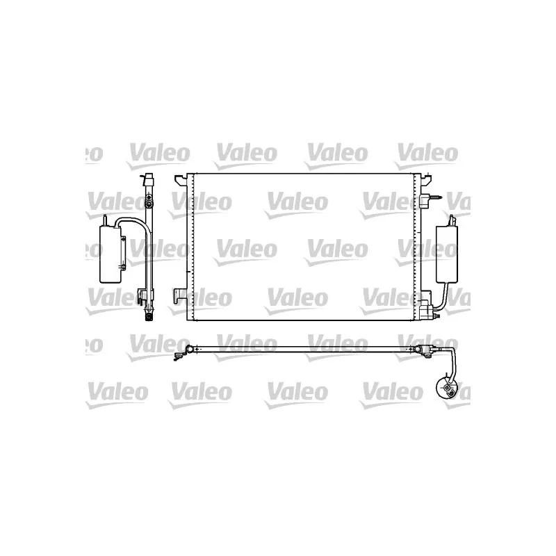 Condenseur, climatisation VALEO 817852