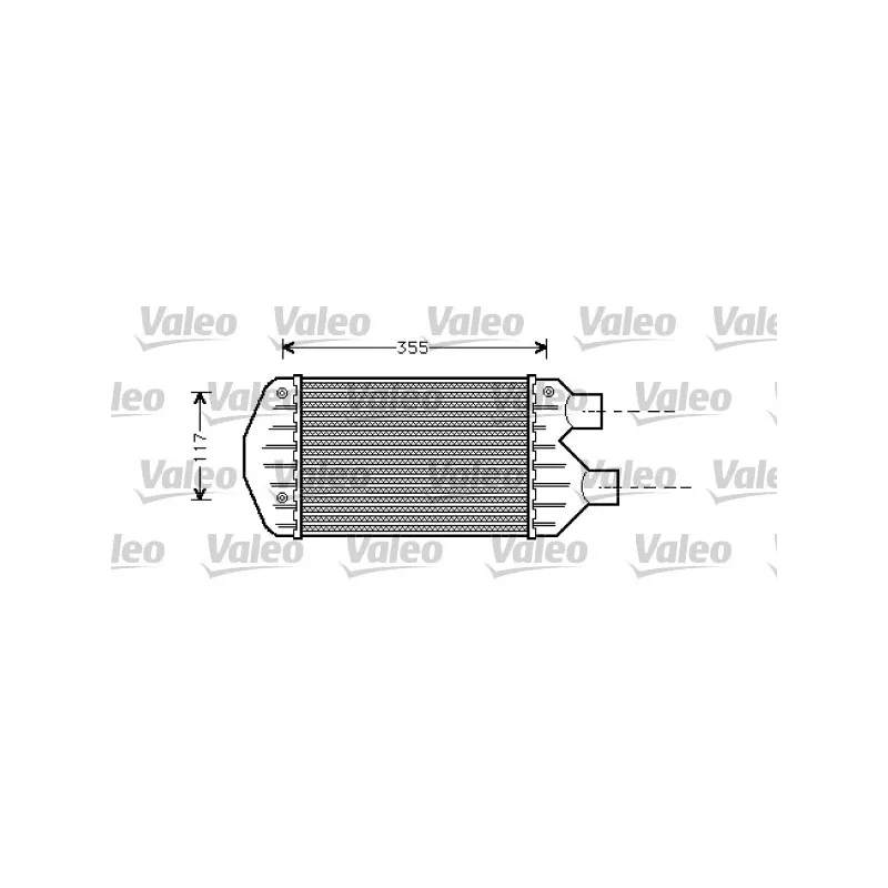 Intercooler, échangeur VALEO 817881