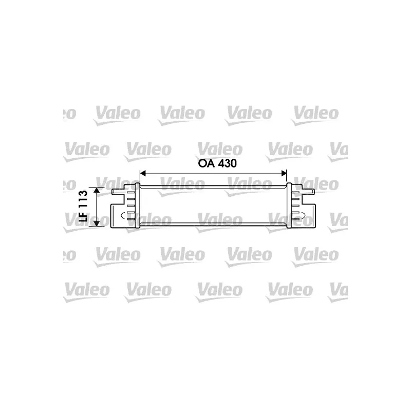 Intercooler, échangeur VALEO 817903