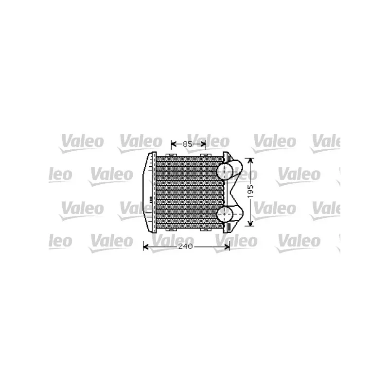 Intercooler, échangeur VALEO 817931