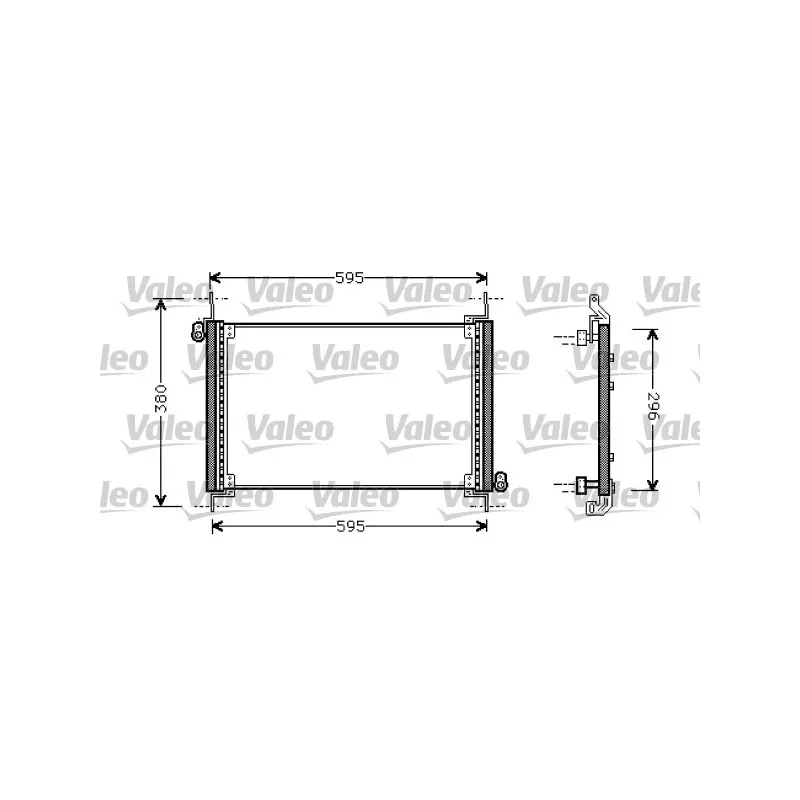 Condenseur, climatisation VALEO 818019