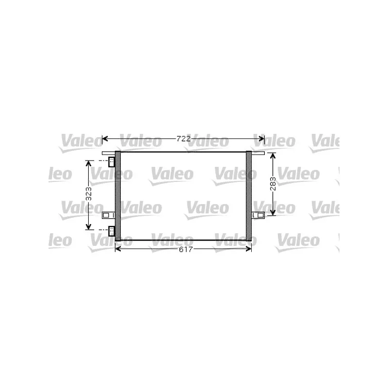 Condenseur, climatisation VALEO 818028