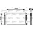 Condenseur, climatisation VALEO 818193 - Visuel 1