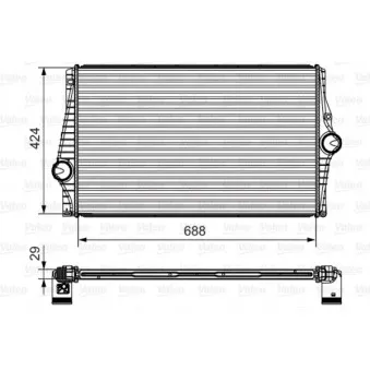 Intercooler, échangeur VALEO