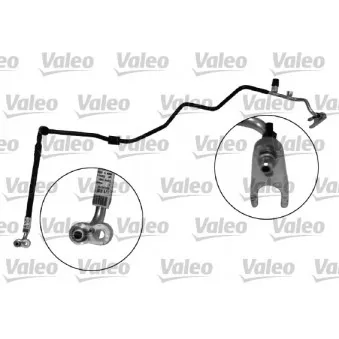 Conduite à haute pression, climatisation VALEO 818404