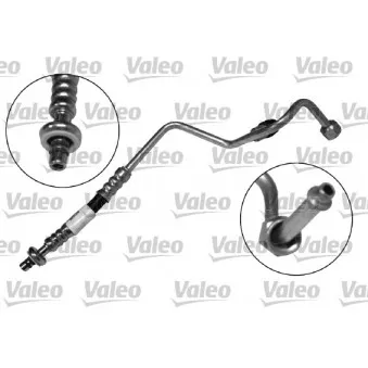 Conduite à haute pression, climatisation VALEO 818410