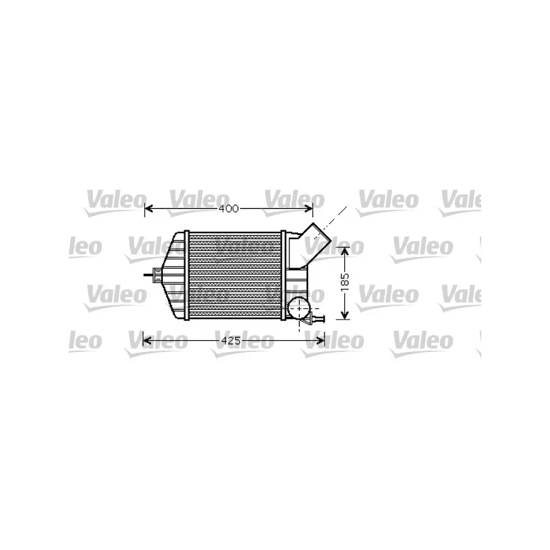 Intercooler, échangeur VALEO 818725