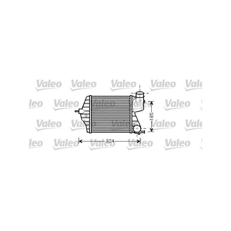 Intercooler, échangeur VALEO 818726