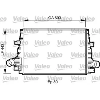 Intercooler, échangeur VALEO 818794