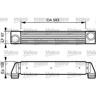 Intercooler, échangeur VALEO