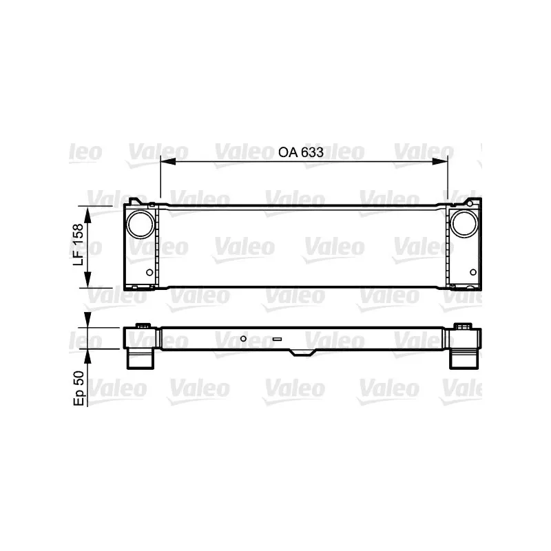 Intercooler, échangeur VALEO 818807
