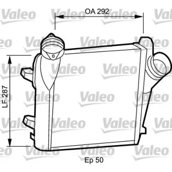 Intercooler, échangeur VALEO 818814