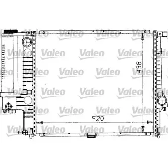 Radiateur, refroidissement du moteur VALEO 819412