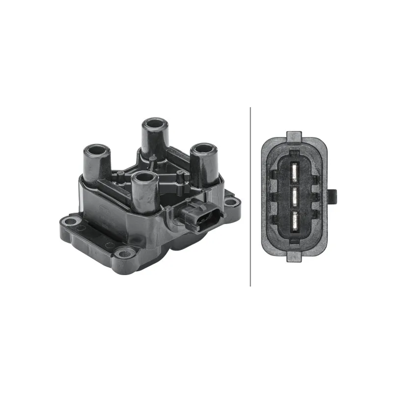 Bobine d'allumage HELLA 5DA 358 168-491