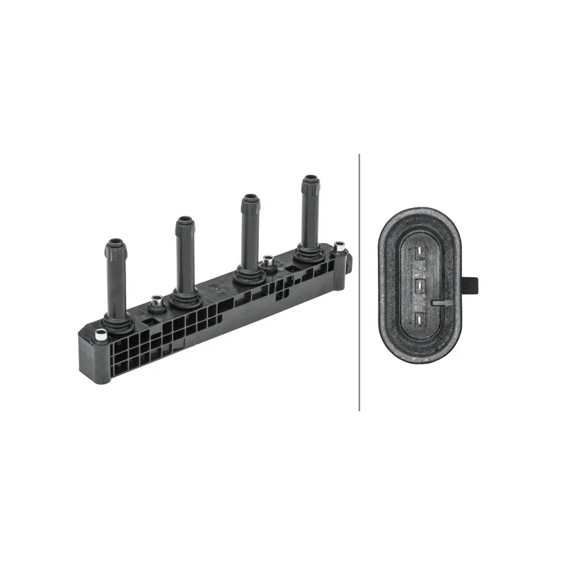 Bobine d'allumage HELLA 5DA 358 168-521
