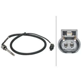 Capteur, température des gaz HELLA 6PT 358 181-411