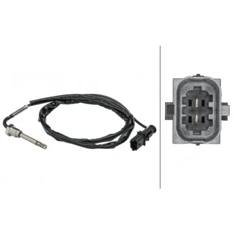 Capteur, température des gaz HELLA 6PT 358 181-451
