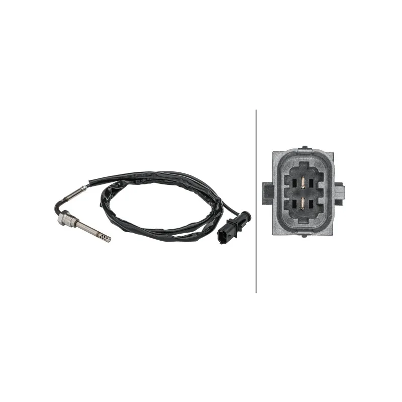 Capteur, température des gaz HELLA 6PT 358 181-451