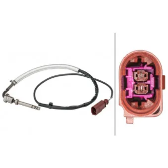Capteur, température des gaz HELLA 6PT 358 181-521