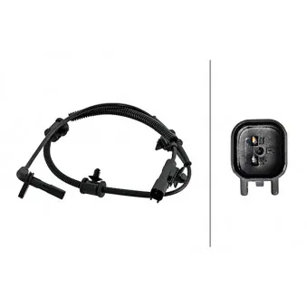 Capteur, vitesse de roue HELLA 6PU 230 048-161