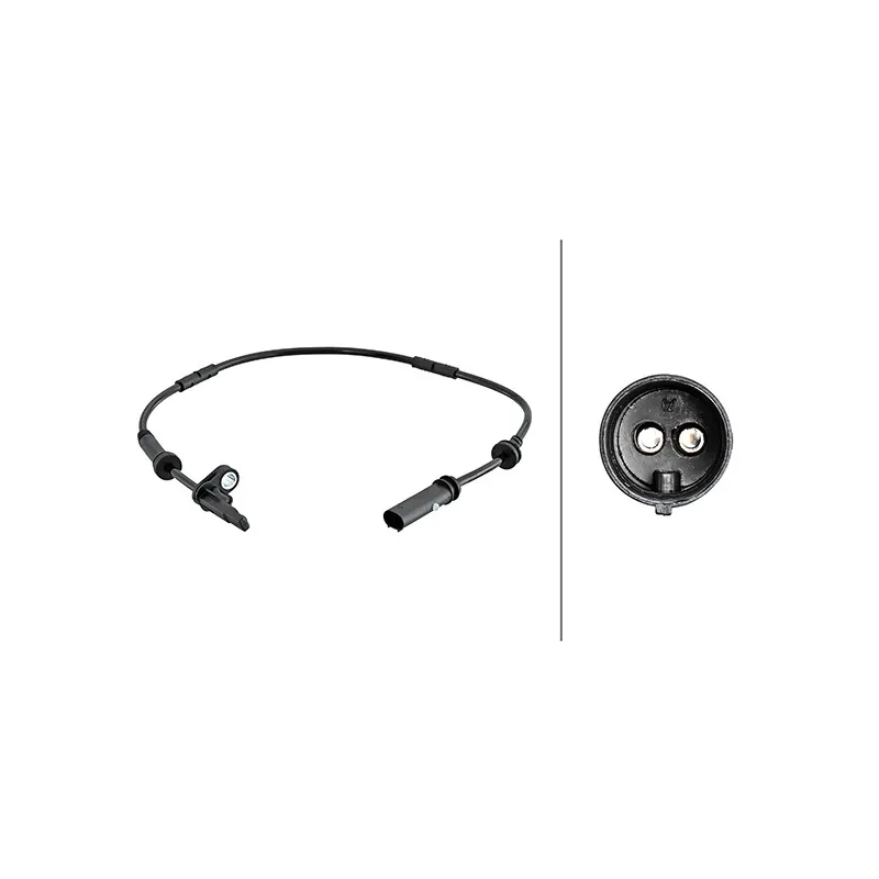 Capteur, vitesse de roue HELLA 6PU 230 048-191