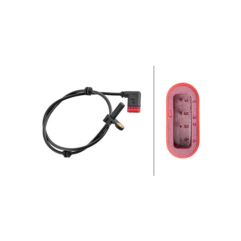 Capteur, vitesse de roue HELLA 6PU 230 048-211