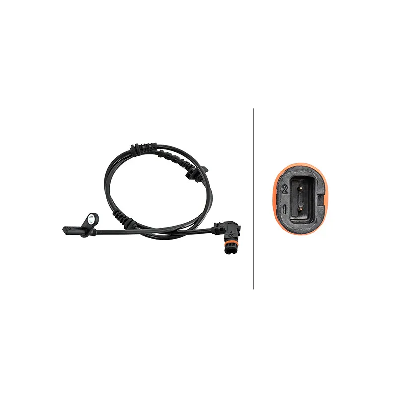 Capteur, vitesse de roue HELLA 6PU 230 048-221