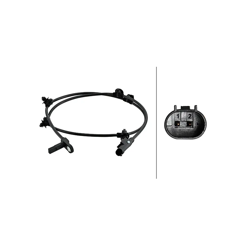 Capteur, vitesse de roue HELLA 6PU 230 048-271