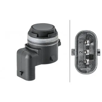 Capteur, aide au stationnement HELLA 6PX 358 141-781