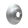 Jeu de 2 disques de frein arrière HELLA 8DD 355 107-811 - Visuel 3