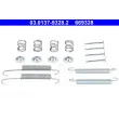 Kit d'accessoires, mâchoires de frein de stationnement ATE 03.0137-9328.2 - Visuel 2
