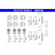 Kit d'accessoires, mâchoires de frein de stationnement ATE 03.0137-9338.2 - Visuel 1