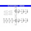 Kit d'accessoires, mâchoires de frein de stationnement ATE 03.0137-9340.2 - Visuel 1