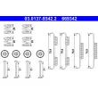 Kit d'accessoires, mâchoires de frein de stationnement ATE 03.0137-9342.2 - Visuel 1