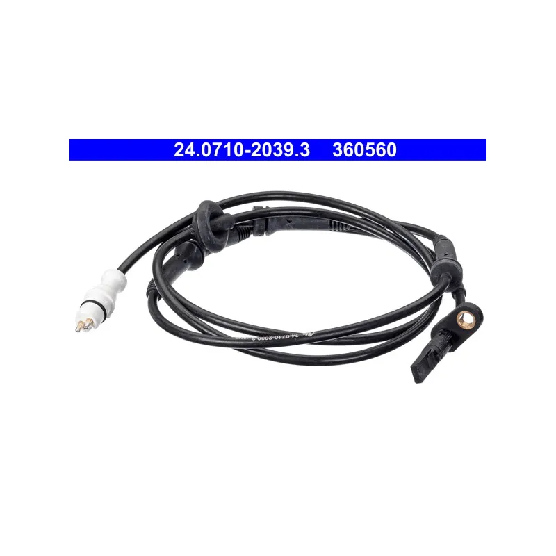 Capteur, vitesse de roue ATE 24.0710-2039.3