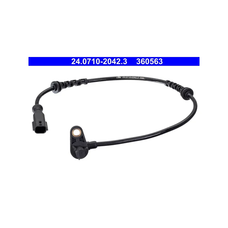 Capteur, vitesse de roue ATE 24.0710-2042.3
