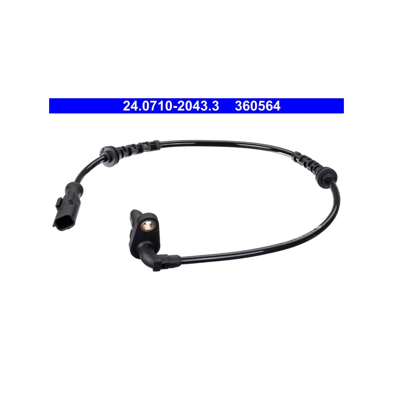 Capteur, vitesse de roue ATE 24.0710-2043.3