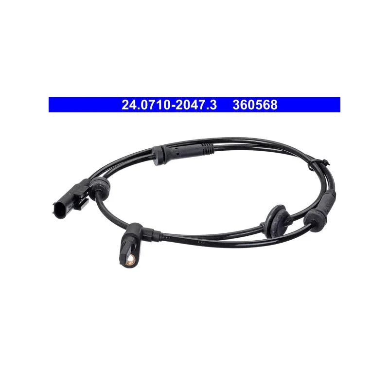 Capteur, vitesse de roue ATE 24.0710-2047.3