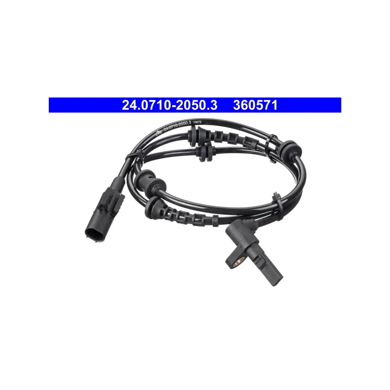 Capteur, vitesse de roue ATE 24.0710-2050.3