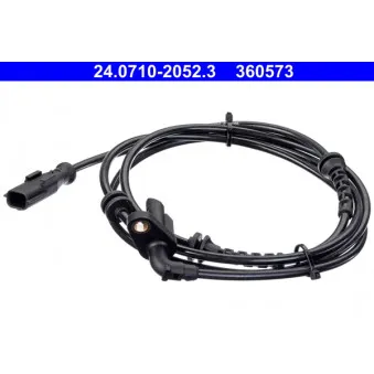 Capteur, vitesse de roue ATE 24.0710-2052.3