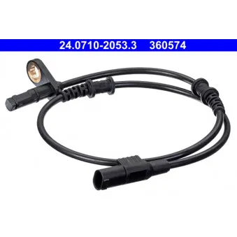 Capteur, vitesse de roue ATE 24.0710-2053.3