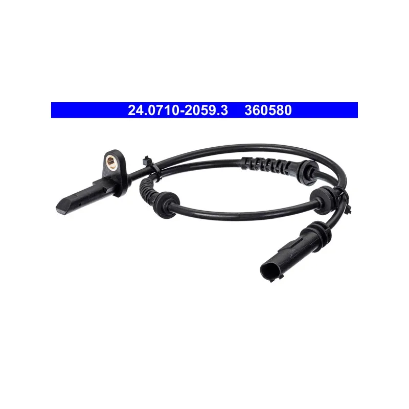 Capteur, vitesse de roue ATE 24.0710-2059.3