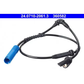 Capteur, vitesse de roue ATE 24.0710-2061.3