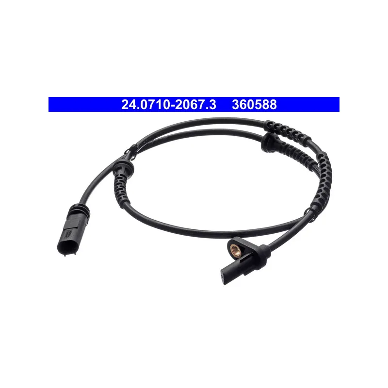 Capteur, vitesse de roue ATE 24.0710-2067.3
