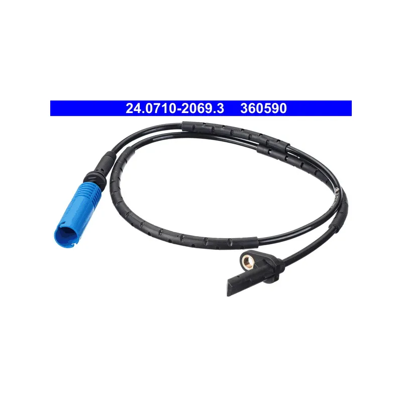 Capteur, vitesse de roue ATE 24.0710-2069.3