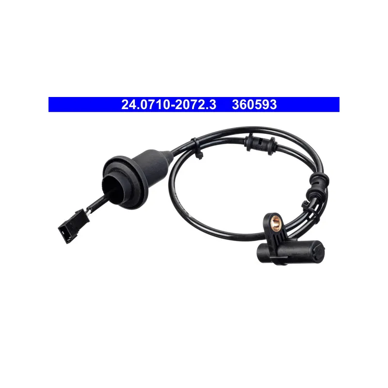 Capteur, vitesse de roue ATE 24.0710-2072.3