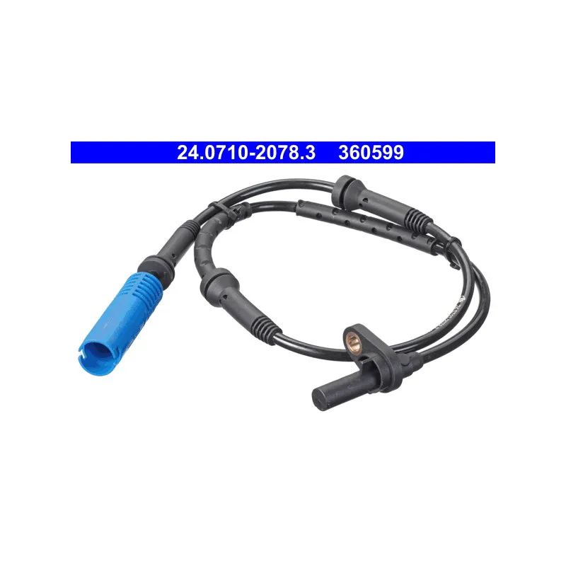 Capteur, vitesse de roue ATE 24.0710-2078.3