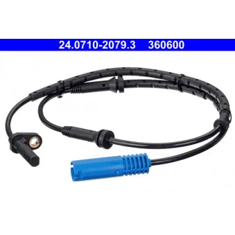 Capteur, vitesse de roue ATE 24.0710-2079.3