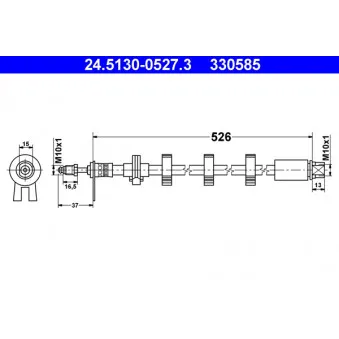 Flexible de frein ATE 24.5130-0527.3