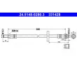 Flexible de frein ATE 24.5148-0280.3 - Visuel 1